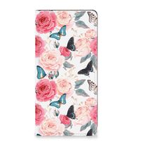 Motorola Moto G73 Smart Cover Butterfly Roses