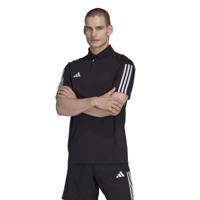 adidas Tiro 23 Competition Polo Zwart Wit - thumbnail