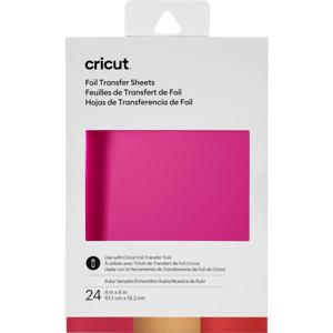 Cricut Transfer Foil Sheets Folie Rood