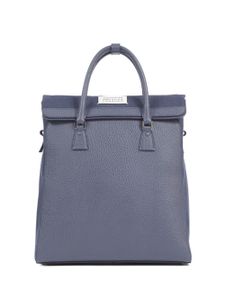 Maison Margiela sac à dos 5AC Daily en cuir - Bleu