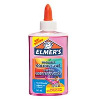 Kinderlijm Elmer&apos;s transparant 147ml roze