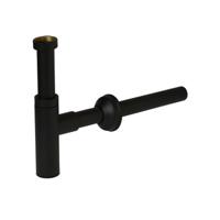 Wastafel Sifon Plieger Mini 5/4 Mat Zwart