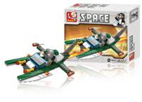 Sluban M38-B0322 Space Ruimteschip - thumbnail