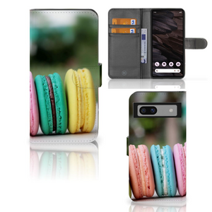 Google Pixel 7A Book Cover Macarons