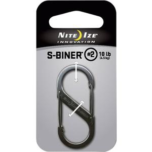 NITE Ize NI-SB2-03-11 Karabijn S-Biner Gr. 2 50 mm x 22 mm 1 stuk(s)