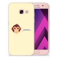 Samsung Galaxy A3 2017 Telefoonhoesje met Naam Monkey - thumbnail