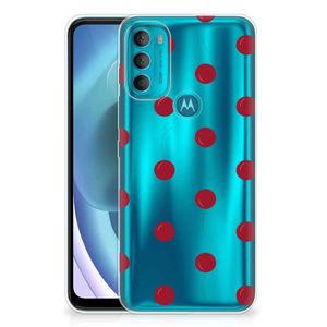 Motorola Moto G71 5G Siliconen Case Cherries