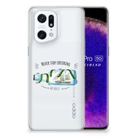 OPPO Find X5 Pro Telefoonhoesje met Naam Boho Bottle