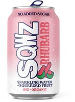 SQWZ frisdrank Rhubarb BIO, blikje van 33 cl, pak van 12 stuks - thumbnail