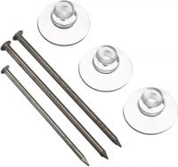 Kids At Work spijkerbeschermers junior 8 cm rubber transparant