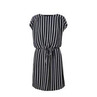 VERO MODA gestreepte jurk VMSASHA BALI SS SHORT DRESS NOOS blauw/wit