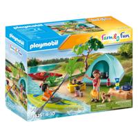 PLAYMOBIL Family Fun Outdoor Kamperen 71425