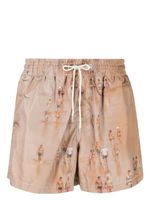 Arrels Barcelona x Yosigo Playa short de bain - Marron