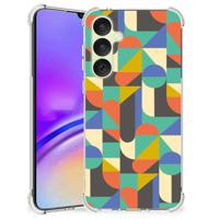 Samsung Galaxy A35 Doorzichtige Silicone Hoesje Funky Retro - thumbnail