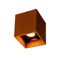 SLV Up - downlighter Rusty Square 18cm roestbruin 1004650 - thumbnail