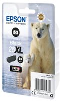 Epson Inktcartridge T2631, 26XL Origineel Foto zwart C13T26314012 - thumbnail