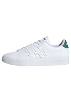 adidas Heren ADVANTAGE 2.0 SHOES, Cloud White/Core Black/Green, 42 2/3 EU