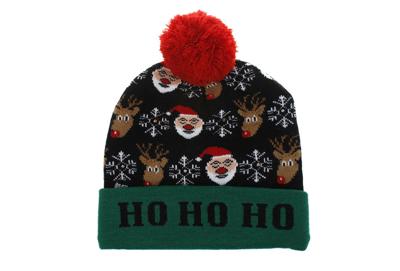 Kerstmuts met lichtjes in de aanbieding Kerstmuts met lichtjes in de aanbieding