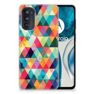 Motorola Moto G52/G82 TPU bumper Geruit