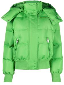 Alexander McQueen doudoune à capuche - Vert