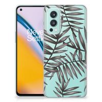 OnePlus Nord 2 5G TPU Case Leaves Grey - thumbnail