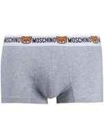 Moschino boxer à bande logo - Gris - thumbnail