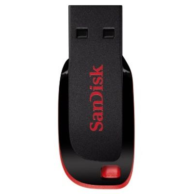 SanDisk Cruzer Blade USB flash drive 64 GB USB Type-A 2.0 Zwart, Rood