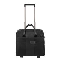 Piquadro Blue Square Business Trolley black Zakelijke koffer