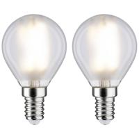 Paulmann 28789 LED-lamp Energielabel F (A - G) E14 4.5 W Warmwit (Ø x h) 45 mm x 78 mm 2 stuk(s) - thumbnail