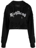 John Richmond hoodie Vanida à logo imprimé - Noir