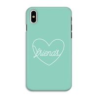 Friends heart pastel: iPhone XS Tough Case - thumbnail