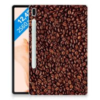 Samsung Galaxy Tab S7FE Tablet Cover Koffiebonen