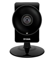D-Link DCS-960L HD panoramakamera, 180 graden groothoek, opnames overdag en nacht, voor binnen, mydlink-app voor iOS/Android, zwart