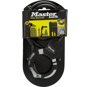 Master Lock 8275EURDPROBLK Kabelslot Zwart Sleutelslot