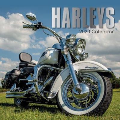 Harleys - Harley Davidson 2023 - 16-Monatskalender - Kalender (9781801439558)