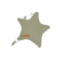 Little Dutch knuffeldoek ster Pure Olive Maat