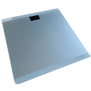 Personenweegschaal - digitaal - grijs - glas - tot 180 kg   -