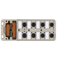 Weidmüller SAI-8-M 4P IDC UT 1766801000 Passieve sensor/actorbox M12-verdeler met metalen schroefdraad 2 stuk(s)