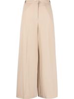 Patrizia Pepe pantalon palazzo Essential - Tons neutres - thumbnail