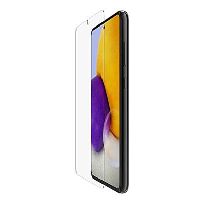 Linksys Belkin TemperedGlass Screen Protector (voor Galaxy A72 met krasbescherming, slagbescherming, aanraakgevoelige en Easy Align Stickers voor luchtbelvrije toepassing)