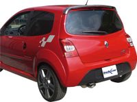 InoxCar uitlaat passend voor Renault Twingo II RS Sport 1.6 16v (133pk) 2008- 120x80mm IXRETW03120