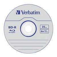 Verbatim BD-R Blu-Ray 25GB 6x 50st. Cakebox - thumbnail