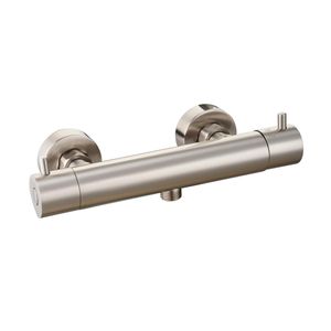 Douchekraan Go by van Marcke Cocoon Inox Opbouw Thermostatisch Brushed Nikkel Go by Van Marcke