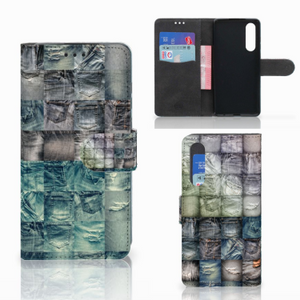 Wallet Case met Pasjes Huawei P30 Spijkerbroeken