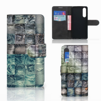 Wallet Case met Pasjes Huawei P30 Spijkerbroeken - thumbnail