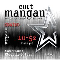 Curt Mangan Nickel Wound Coated 10-52 snarenset voor elektrische gitaar - thumbnail