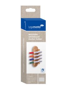 Legamaster WOODEN whiteboard markerhouder magnetisch