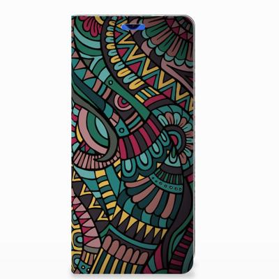 Huawei P30 Pro Hoesje met Magneet Aztec Huawei P30 Pro Hoesje met Magneet Aztec