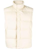 MM6 Maison Margiela Bodywarmer met hoge hals - Geel