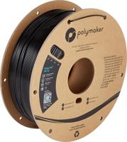 Polymaker PB01014 PolyLite Filament PETG hitzebeständig, hohe Zugfestigkeit 2.85mm 1000g Schwarz 1S